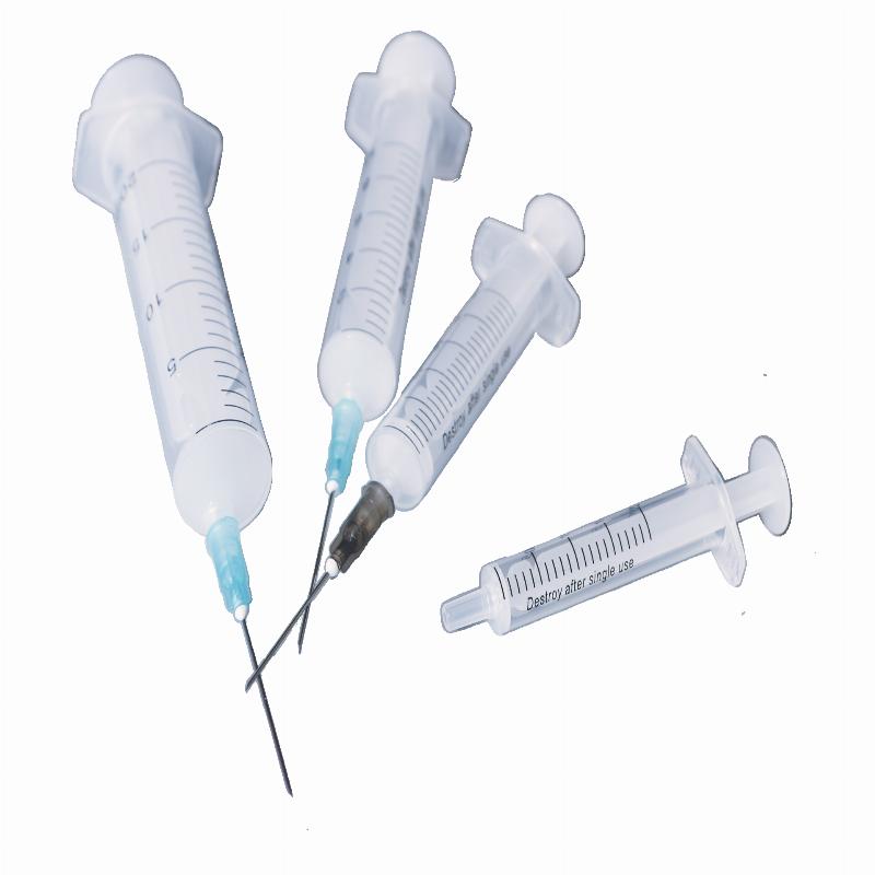 Шприц з голкою, 2-компонентний, LUER, 10 ml, 21G Mediprim